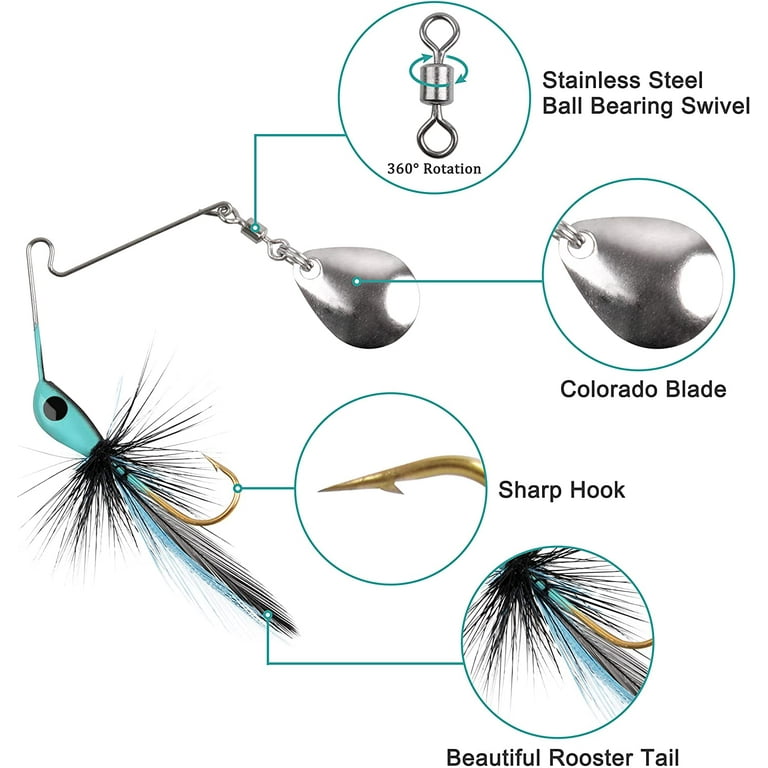 colorado arnie's fishing lures C.S. 3/8oz Spinnerbait Musky Shop Theres hardly a Bass fisherman in the South who doesnt have at least a few H C.S. lures 3/8oz Colorado Spinnerbait