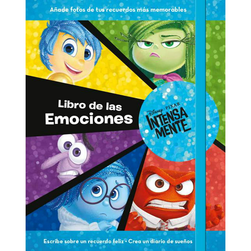 Disney: Disney Pixar Intensa Mente Libro de Las Emociones (Hardcover ...