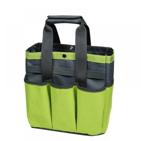 

Oxford Cloth Flower Gardening Kit Coloring Garden Tool Bag Outdoor Hand Jacquard Garden Tool Bag Black