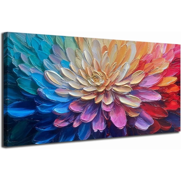 Pintura decorativa para paredes de Ajion, que representa paisajes naturales en las montañas, ideal para decorar paredes en oficinas, hogares, restaurantes y pasillos.