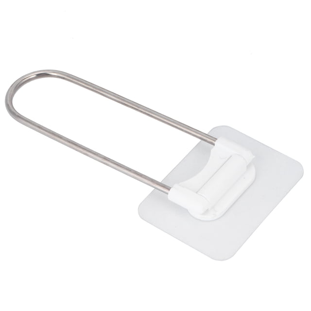 Estante de almacenamiento de pared Jadeshay organizador de perchas de ropa acero inoxidable