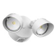 thumbnail image 1 of Lithonia Éclairage OLF 2RH 4000K 120 WH M4 Entrepreneur Sélectionner Réglable Twin Tête Extérieure LED Lumière d'Inondation de Sécurité, 2000 Lumens, 120 Volts, 26 Watts, Humide Répertorié, Blanc, 1 of 1