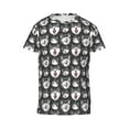 thumbnail image 4 of Wukai Husky Youth Unisex Short Sleeve T-Shirt for Boys, Girls, Teens, and Kids-X-Small, 4 of 7