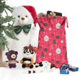 thumbnail image 5 of Christmas Sack – 28" X 20" Canvas Gift Bag with Drawstring, Full Print Polyester Santa Sack, Durable Reusable Xmas Gift Bag for Holiday, Party & Storage, 5 of 5