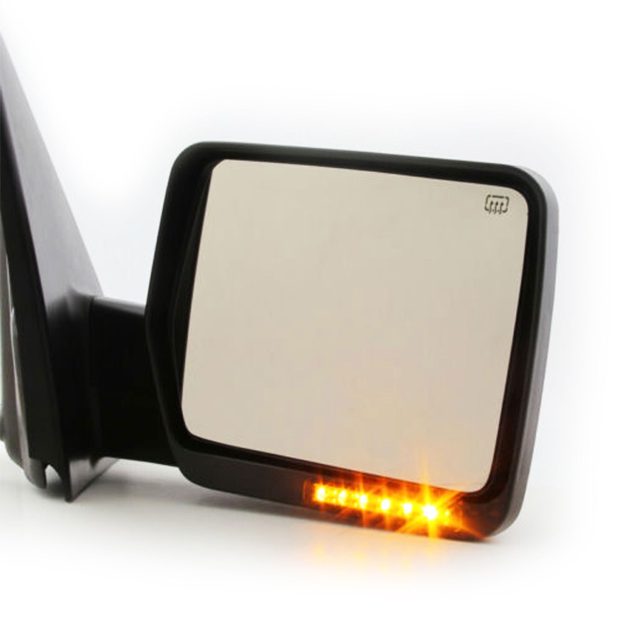 Power Heated Side View Mirror for Right Side (Passenger Side) RH For