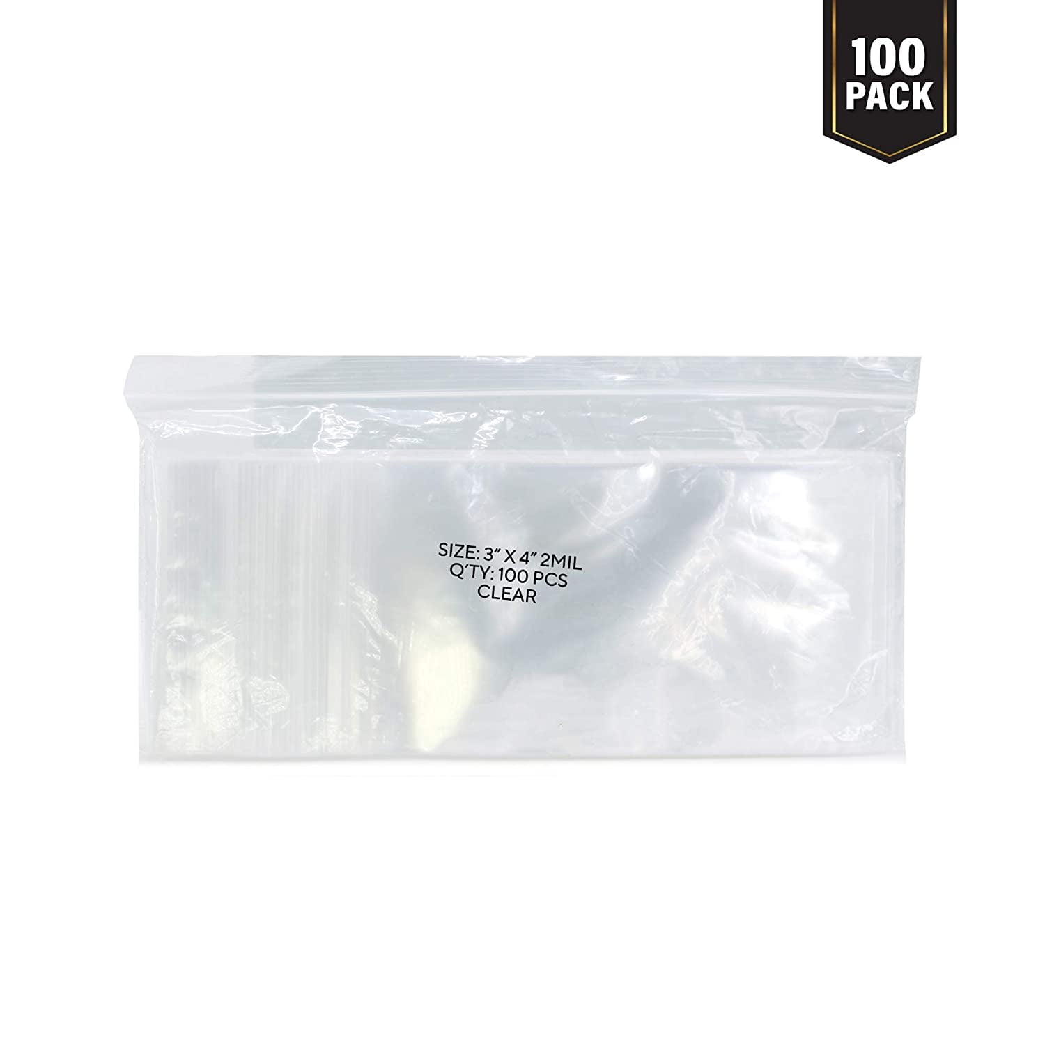 New Arrival 100pcs Plastic Packaging Bags Ziplock Pill Packaging