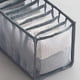 thumbnail image 2 of 2X Organizador de Ropa Interior, Sujetador, , Organizador de Ropa con CajóN Plegable Lavable (Gris-11 Rejillas), 2 of 5