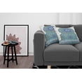 thumbnail image 3 of Ambesonne Moroccan Throw Pillow Cover 2 Pack, Eastern Ceramic Tile, 16", Pale Coffee Turquoise, 3 of 5
