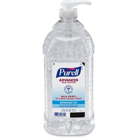 6 Pack - Purell Hand Sanitizer Alcohol Ethyl Gel Pump