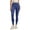 Blue, variant on No Front Seam Leggings for Women Inseam, High Waisted Buttery Soft Yoga Pants Purple 3XL