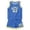 Blue, variant on Krdevn Boys Basketball Set Game Sleeveless Top and Shorts Athletic Outfit,5-6 Years
