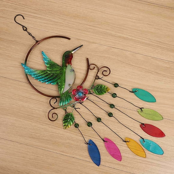 Becaristey Vent Carillons Verre Pendentif Bureau Hôtel Chambre à Coucher Salon Fenêtre Cour Balcon Suspendu Décoration Ornements Type 1 Sac Paquet