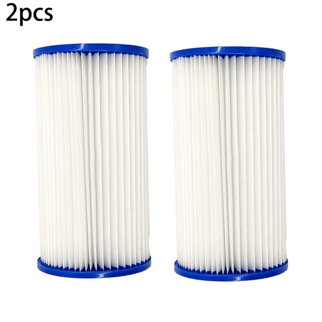 2 Pcs Cartouches de Remplacement de Filtre de Piscine pour Installation Facile Type A Ou C