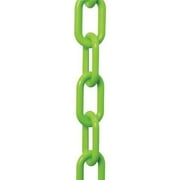 Manufacturer Varies Plastic Chain ,50 ft L,Safety Green 50014-50