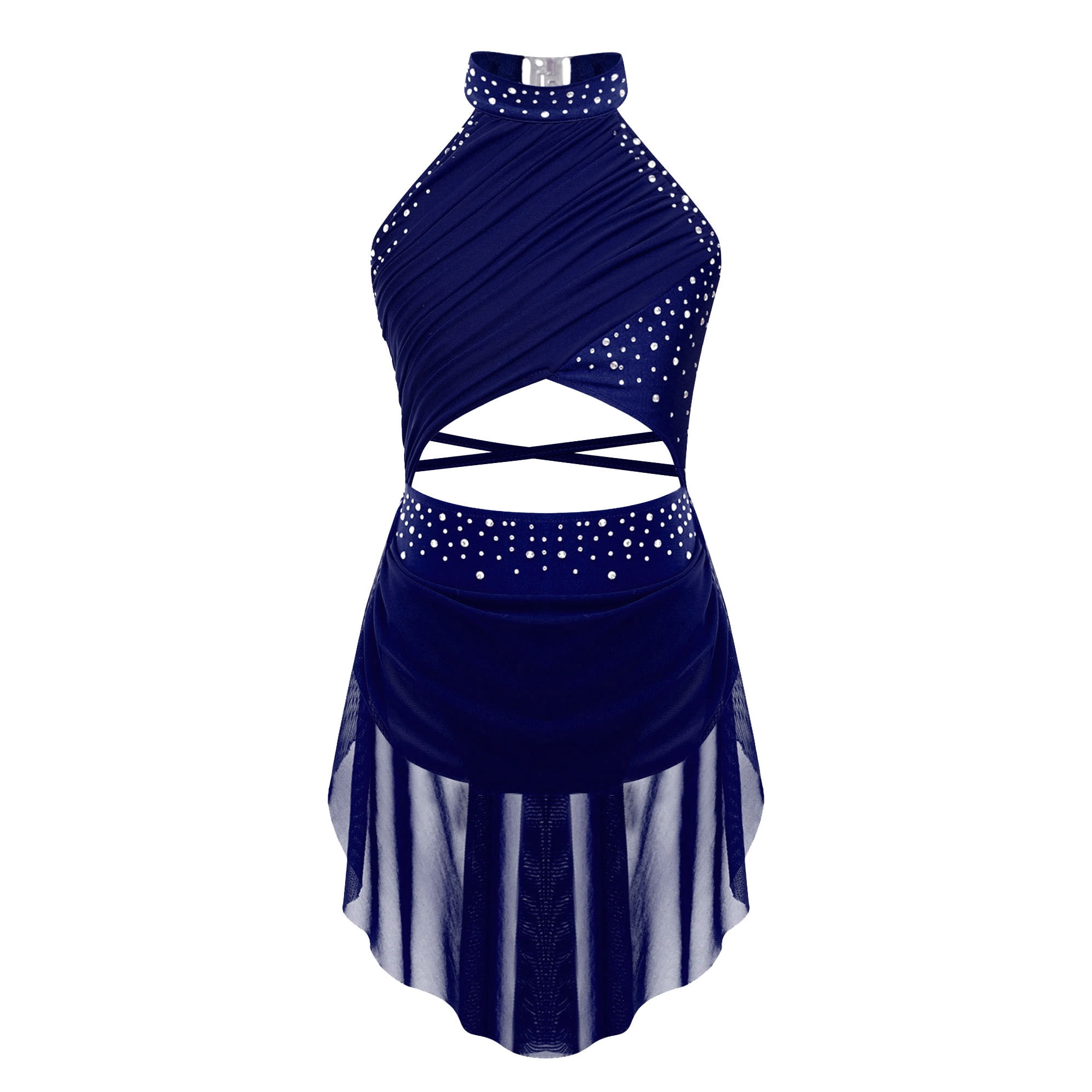 Ensemble Danse Latine Fille - Haut Sequins Et Jupe Avec Franges