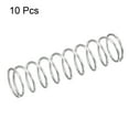 thumbnail image 2 of Unique Bargains 11mmx0.9mmx40mm 304 Stainless Steel Compression Spring 11N Load Capacity 10 pcs, 2 of 5