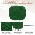 thumbnail image 3 of 164 Yards Size 3 Green Pearl Cotton Crochet Thread Lace Weight Yarn Tatting Thread for Crocheting Knitting Embroidery Sewing, 3 of 7