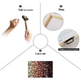 thumbnail image 5 of Kitchen Canvas Wall Art Coffee Bean Picture Dining Room Canvas Painting for Coffee Shop Home Wall Decor, Coffee Berry Framed Artwork for Kitchen Restaurant Decoration Ready to Hang (12" Hx18 W), 5 of 6