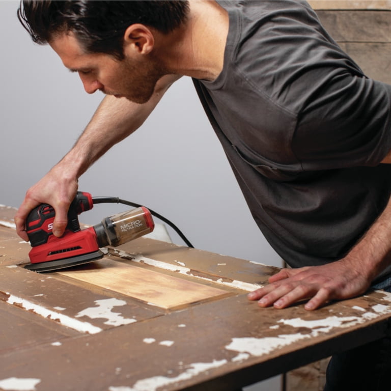 Corded Mouse Sander with Micro-Filter Dust Box photo 7