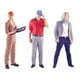 thumbnail image 4 of Figuras de hombre y mujer a escala 1:64, 3 uds., hombre con sombrero, modelo de gente pequeña, traje para hombre para mesa de arena, diseño de estació, 4 of 8