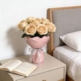 thumbnail image 3 of Leodye 1PCS Creative Ceramic Vase Elegant Design for Modern Home and Wedding Centerpiece -7.87*9.45IN, 3 of 6