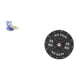thumbnail image 5 of Bandeja de escultura de resina de gato moderna y reloj de pared 3D para gimnasio, adorno creativo decorativo para mesa de comedor, armario, estante, j, 5 of 8