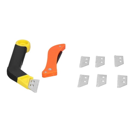 

Tebru Angled Grout Hand Saw With Blades For Door Window Floor Seam Joint Tile Hardware