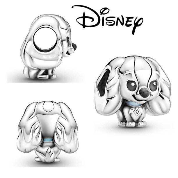 Disney Stitch Minnie Mouse Winnie Charms colgantes Fit Charms plata 925 Original pulsera cuentas encanto para colgante joyería regalo Dengxun unisex