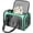 Green, variant on Airline Approved Pet Carrier for Small Cats Dogs Up to 15 Lbs - Soft Sided TSA Travel Carrier with Mesh Windows - Collapsible Puppy Kitten Travel Bag - 15.7"x10.2"x10.2"