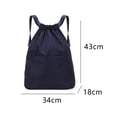thumbnail image 2 of Mochila con cordón Bolsa de gimnasio Sackpack String Sack Pack Bolsas MFZFUKR CPB-ZRF404-3, 2 of 5
