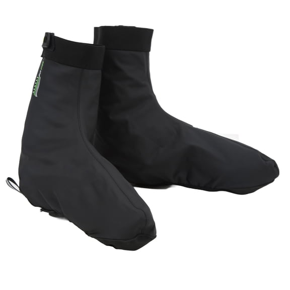 Cycling Shoe Covers Windproof Waterproof Reflective Thermal Bike Overshoes for OutdoorXL (Suitable for 41-43 Shoes)