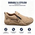thumbnail image 3 of CHICVOMEY Comfortable Slip On Shoes for Man Walking Shoes with Non-Slip Sole Versatile Side Zipper Design Suitable for Fitness Travel and Outdoor Activities, 3 of 8