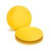 Green Eats 4 Pack Snack Plate Multi-Colored