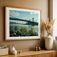 thumbnail image 5 of Williamsburg Bridge from Domino Park - Brooklyn New York Photography Unframed Wall Art Print 5 x 7 inches, 5 of 7