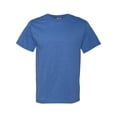 thumbnail image 2 of COUVER Durable High Density Cotton Heavyweight T Shirt Retro Heather Royal Medium (Mens), 2 of 5