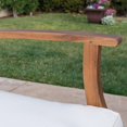 thumbnail image 3 of Christopher Knight Home Perla Outdoor Acacia Wood 9-piece Sofa Set by, 3 of 5