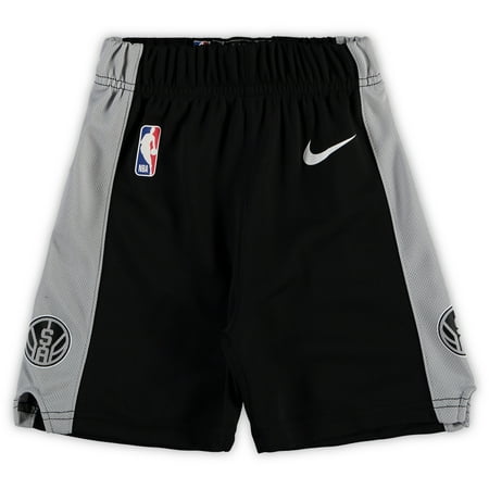 - San Antonio Spurs Nike Toddler Team Icon Replica Shorts - Black