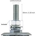 thumbnail image 2 of Polyurethane Castor Wheel For Small Space Furniture, Non-Marking Ensures Floor Protection, Swivel Caster With Quiet Operation, Threaded Stem Mount Offers Easy Installation,, 2 of 5