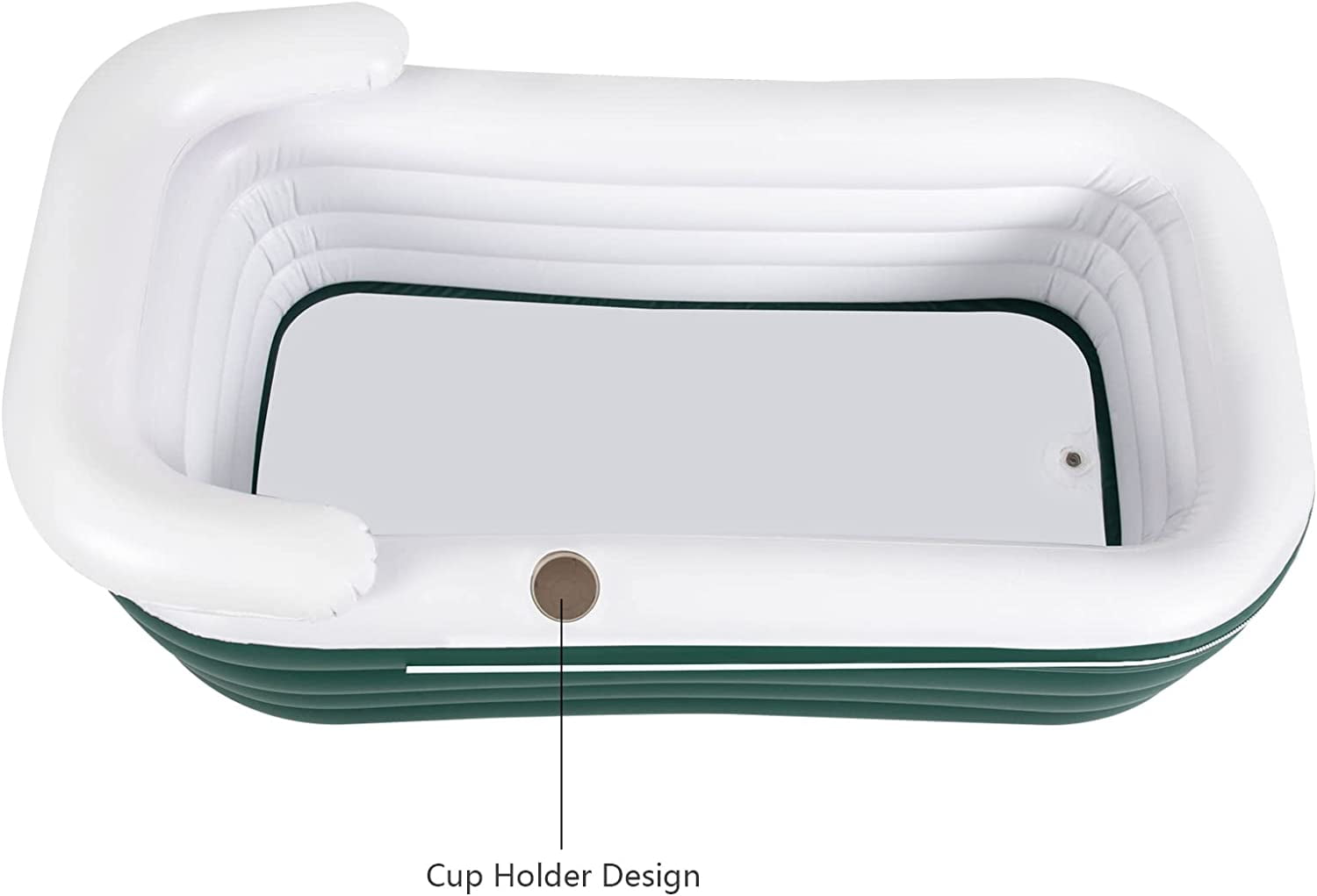 For Adult Spa Inflatable Adult Bath Tub, Foldable Portable Inflatable Soaking Bathtub with Electric Air Pump Blow Up Bathtub