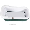thumbnail image 3 of For Adult Spa Inflatable Adult Bath Tub, Foldable Portable Inflatable Soaking Bathtub with Electric Air Pump Blow Up Bathtub, 3 of 9
