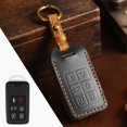 thumbnail image 1 of Car Key Fob Cover Case Protector For Volvo XC60 Car Key Case Fob Cover Crazy Horse Leather Handmade, 1 of 23