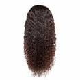 thumbnail image 1 of Black Curly Wig - High Temperature Fiber, Glueless Lace Front, Adjustable, for Daily/Cosplay/Parties, 1 of 1