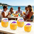 thumbnail image 3 of Ocean Animal Stemless Drinking Glasses 3.99in, Coastal Sea Creature Printed Cups, Decorative Beach Home Kitchen Bar Tumbler Decor,0 by XSAOP by XSAOP, 3 of 8