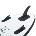 thumbnail image 5 of vidaXL Inflatable Stand Up Paddleboard Set Black and White, 5 of 8
