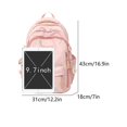 thumbnail image 3 of SPEKSEE Fashionable Quilted Pattern Backpack, Casual Large Capacity Zipper Adjustable Backpack for Women, Trendy Versatile Student School Bag for Daily Use, 3 of 10