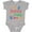 AC-Heather Grey, variant on Inktastic Mommy and Daddy Love Me Boys or Girls Baby Bodysuit