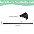 thumbnail image 2 of 10 Pcs Black Plastic Welding Rods 5mm x 200mm PE Double Strands Ribbon Welding Strip with Smoothing Tools (0.2inch x 8inch), 2 of 5