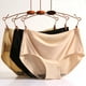 thumbnail image 1 of Bragas de mujer ropa interior de seda helada para mujer ligera transpirable cintura media fácil de limpiar sin costuras para mujer ANGGREK Otros, 1 of 7