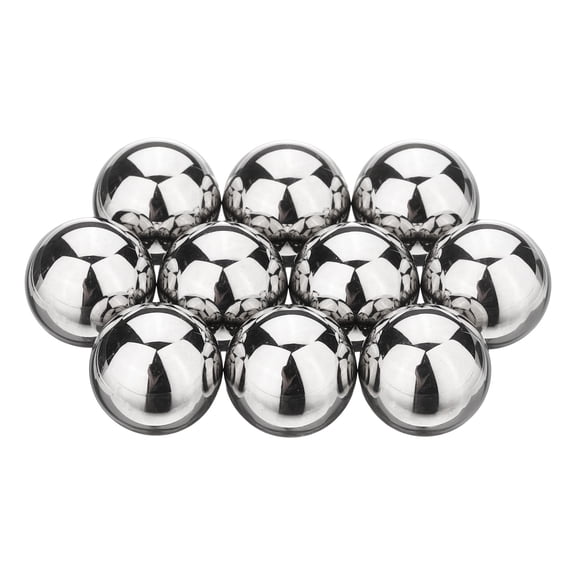 10Pack 1/2" Bearing Balls, 440C Stainless Steel, G10 Precision Balls for Bearings Bicycles Casters Automotive Part and DIY, (Mirror Polished)