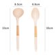 thumbnail image 2 of 2 utensilios de cocina de silicona antiadherentes sin BPA. Utensilios de cocina resistentes al calor con mangos de madera., 2 of 5